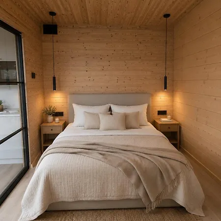 Aurora Log 2a With Sauna, Wifi And Free Parking شقة