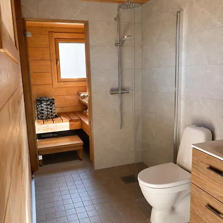 Aurora Log 2a With Sauna, Wifi And Free Parking شقة